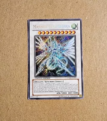 Yugioh Majestic Star Dragon CT06-EN003 Secret Rare Limited Edition MP • $6