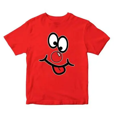 Kids Boys Girls Adults Comic Relief Smile Red Nose Day 2024 T-Shirt Cartoon Top • £7.99