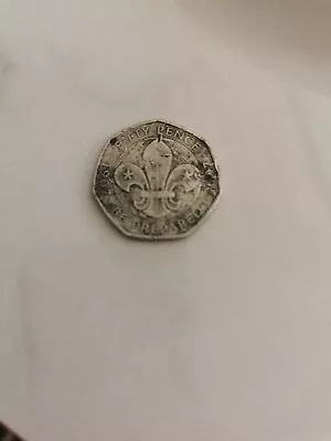 50p Coin Be Prepared 1907 2017 • £80