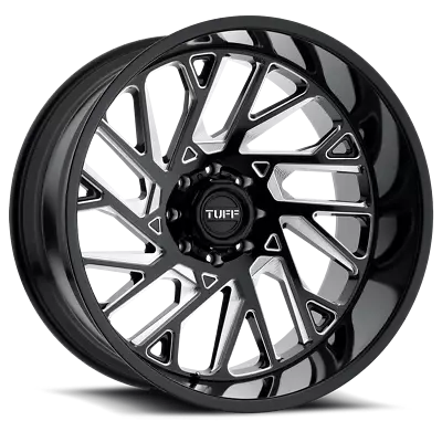 Tuff AT T4B 24X14 -72 Gloss Black Milled Wheel 5X127 5X5 (QTY 1) • $680