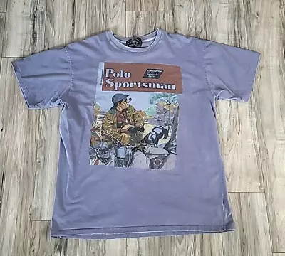 Vintage Polo Country Ralph Lauren Outdoorsman Sportsman T-Shirt Tee Sz Large • $199.99