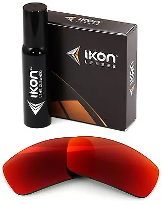 $35.90 • Buy Polarized IKON Iridium Replacement Lenses For Oakley Pit Bull + Red Mirror