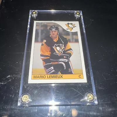 1985-86 Topps - #9 Mario Lemieux (RC) • $150