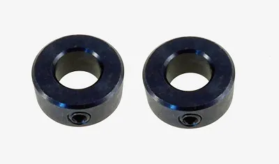 2 Pack 1/2  Bore Shaft Collar With 1/4-20 Set Screw - Black Oxide Finish BSC-050 • $6.22