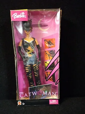 Barbie Catwoman Mattel DC Comic Superhero B5838 Halle Berry 2004  New Sealed • $100.87