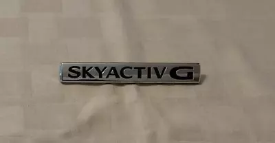 Mazda MX-5 'Skyactiv G' Rear Boot Bumper Badge Emblem • $10