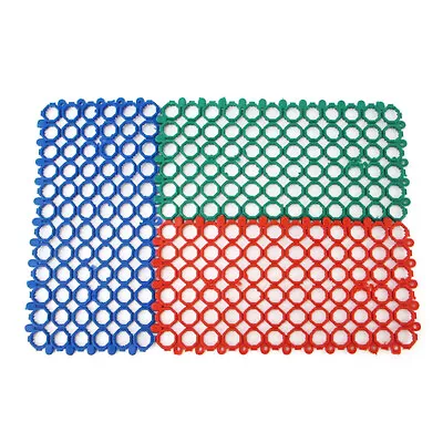 Small Animal Hamster Rabbit Skidproof Splicing Foot Pad Cage Floor Mesh Mat 53 • $9.20