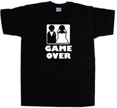 Game Over Wedding Funny T-Shirt • £12.99