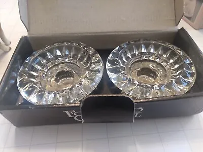 Vintage Decorative Collectible Forever Crystal Candle Holders • $1.45