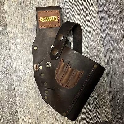 DeWalt Leather Drill Holster Tool Belt - CC-411-DW  Vintage In Great Shape • $39.89