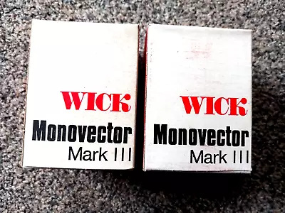 ~  TWO New Valor Wicks Monovector Mark 111 No 25745 Paraffin Oil Heater. Job Lot • £14.50