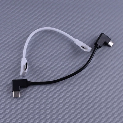 $14.41 • Buy 90° Micro USB Cable Type C OTG 15cm Fit For DJI Spark Mavic Pro Android