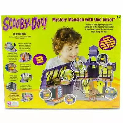 Scooby Doo Mystery Mansion With Goo Turret Includes Shaggy And Scooby Figures • $149.19