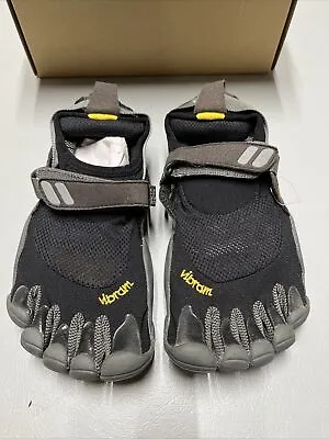Vibram FiveFingers 37 Treksport Black Charcoal Barefoot Running Shoes W4485 • $50