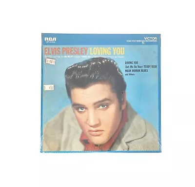 1971 Re-Print Elvis Presley Loving You LSP-1515e Sealed/Un-opened LP Record RCA • $29.99