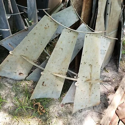 8ft  Aermotor Windmill Sail Fan 3  Blade Sections  Vintage • $225