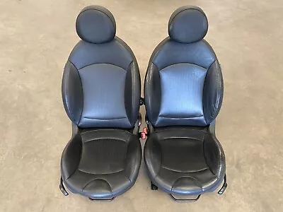 ⭐2007-2015 Mini Cooper S Complete Front Leather Seat Set Right Left Oem Lot2343 • $445