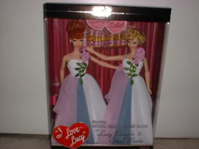 2006 BARBIE DOLL I LOVE LUCY- Lucy And Ethel  In The Same Dress Episode #69-NRFB • $75