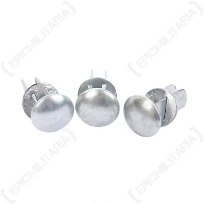 £4.95 • Buy German Army WW2 Set Of 3 Steel Helmet Split Pin Rivets - Reproduction