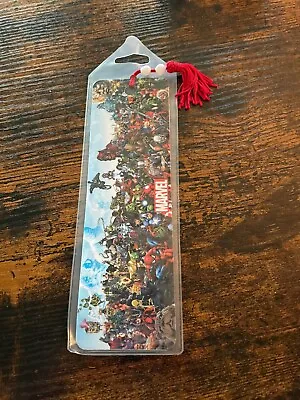 Marvel Universe Characters Lineup Premier Bookmark Multi-Color NEW • $12.99