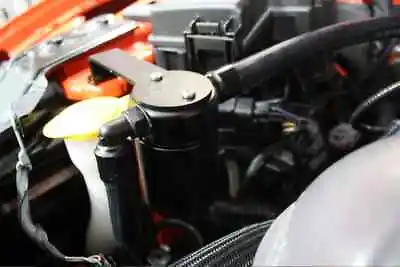 2015-2020 Ford Mustang GT350 Remote Mount J&L Oil Separator 3.0 Passenger Black • $159