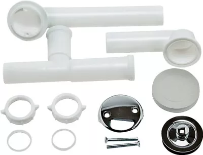 NEW Moen 90530 PVC Bath Tub Drain With Lift-N-Drain Assembly Chrome 0755769 • $34.89