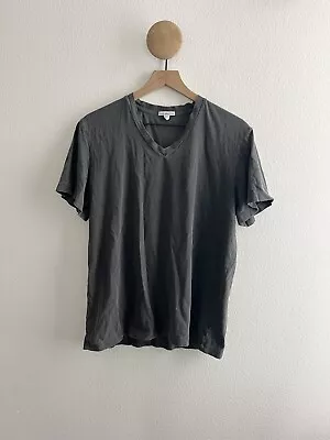 James Perse Gray Vneck Tshirt Size 3 (Large) • $20