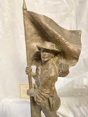 Mark Hopkins Bronze Sculpture Civil War History • $990