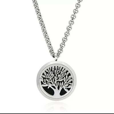 Tree Of Life Essential Oil Diffuser Necklace • $21.99