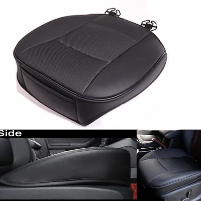 1Pcs PU Leather Car Front Seat Protector Pad Protector Cushion Black Chair Cover • $28.40
