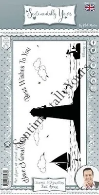 £12.55 • Buy PHIL MARTIN Sentimentally Yours SCENIC SILHOUETTES Photopolymer Stamp Set SYCL