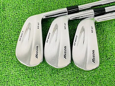 Mizuno MP-67 GF Forged Iron 5-9+PW RH Stiff Flex Steel Shaft G8583 • $242.99