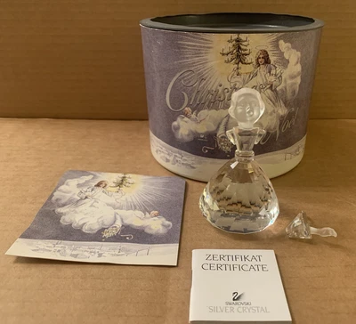 $49.99 • Buy Swarovski Angel Cheerful Times Crystal Figurine Statue Christmas 194761