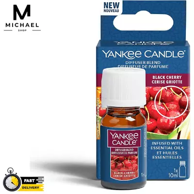 Best Yankee Candle Black Cherry Oil Diffuser Refill - 10ml • £6.72