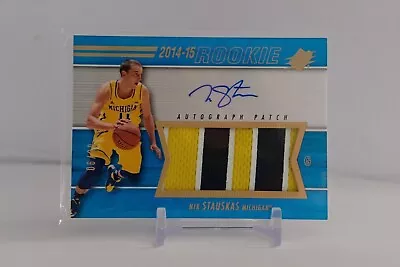 2014-15 SPX Nik Stauskas #91 RPA 06/90 Michigan Wolverines  • $18.99