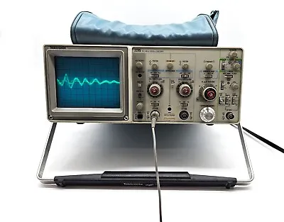 Tektronix 2215 60MHz Dual-Channel Oscilloscope With Manual And Probes • $159.99