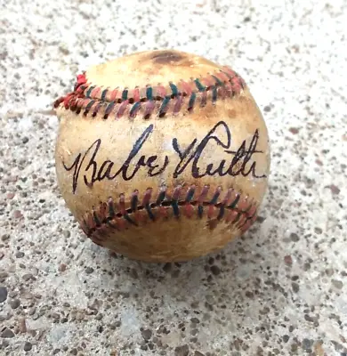 The Sandlot Babe Ruth REPLICA Signed Baseball • $69.99