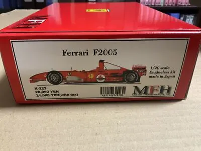 Difficult To Obtain Mfh Model Factory Hiro 1/20 Ferrari F2005 - Highly Detailed • $271.62