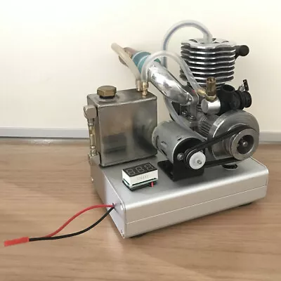 DIY Mixture Gasoline Engine Model Toy Mini Petrol Motor Generator Engine Model M • $199