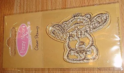 £1.80 • Buy Heart Chain Fizzy Moon Clear Acrylic Stamp (ASCC0333)