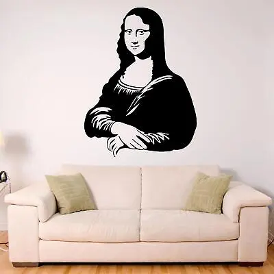 £18.49 • Buy Mona Lisa Wall Sticker Decal Transfer Art Famous Home Matt Vinyl UK