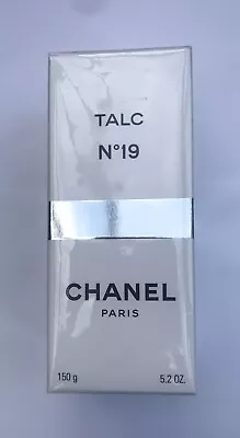 Rare Discontinued Vintage Chanel No 19 Talc 150g.  Perfumed Powder For The Body • £90