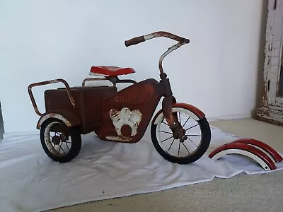 $775 • Buy EVANS Police V Twin Tricycle Bicycle Pedal Car