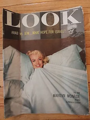 MAY 29TH 1956 LOOK Magazine - Marilyn Monroe • $4.99