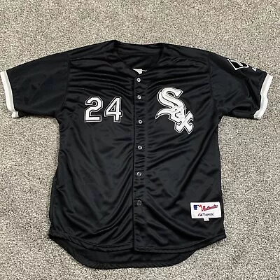 Vintage Chicago White Sox #24 Crede Majestic Jersey  Size 52 Mlb Baseball • $39.99