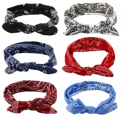 Women Ladies Turban Headbands Yoga Hair Bands Boohoo Sports Bandana Headband UK • £3.69