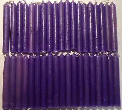 40 Mini 4  Chime Spell Candles: Violet (Wicca Altar Ritual Light Purple) • $15.95