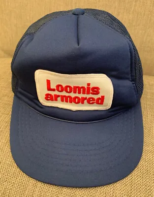 Vintage Loomis Armored Inc. Company Mesh Cap Rare • $14.99