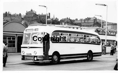 £1.10 • Buy Sheffield Corporation 1502WJ 1502 WJ Leyland L1 Weymann Coach B&W Bus Photo