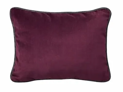 Ikea Sagalie Cushion Covers 30 X 40 Cm Purple Grey Edging 2 Set • £10.50